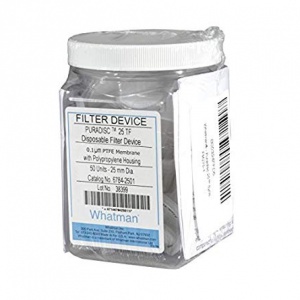Whatman 6784-2501 PTFE Puradisc 25 Syringe Filter, 0.1 Micron